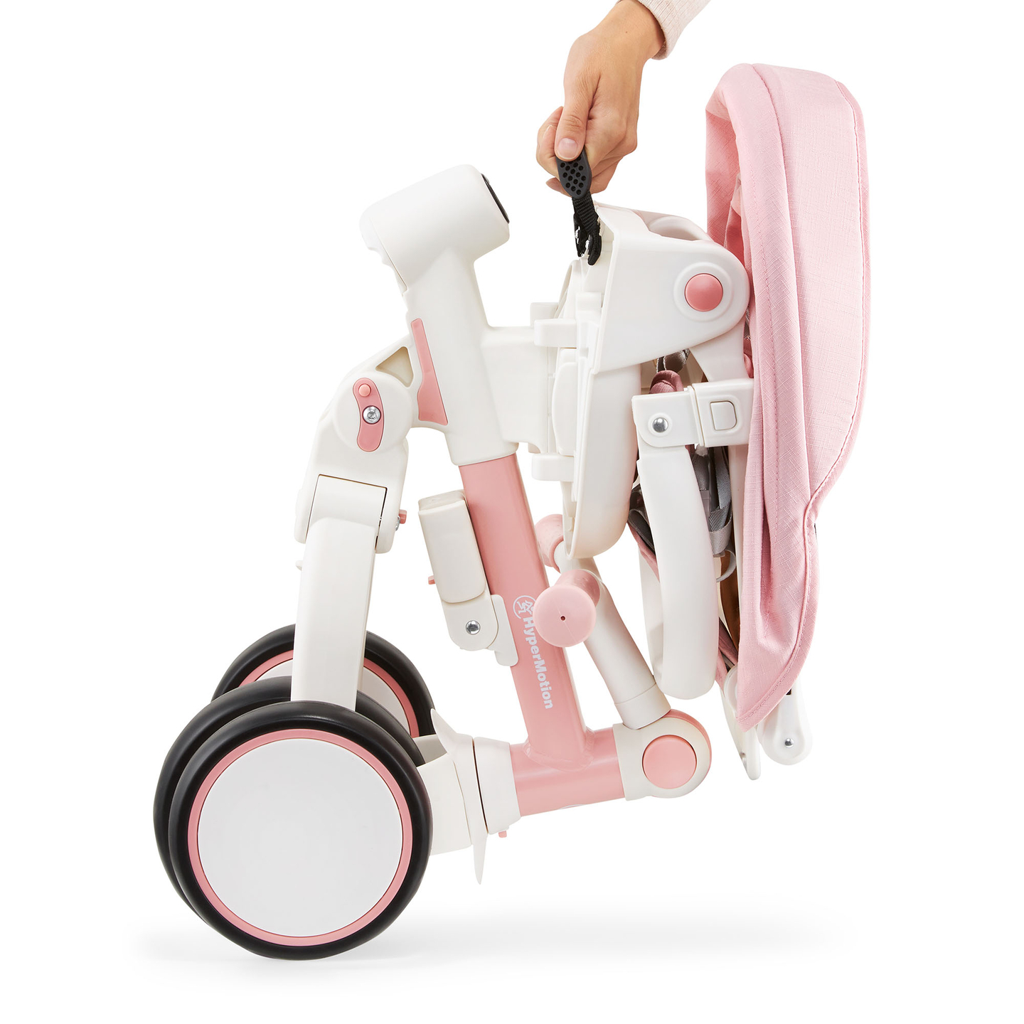 Πολυλειτουργικό τρίκυκλο 8 σε 1 TOBI FOREST - ροζ