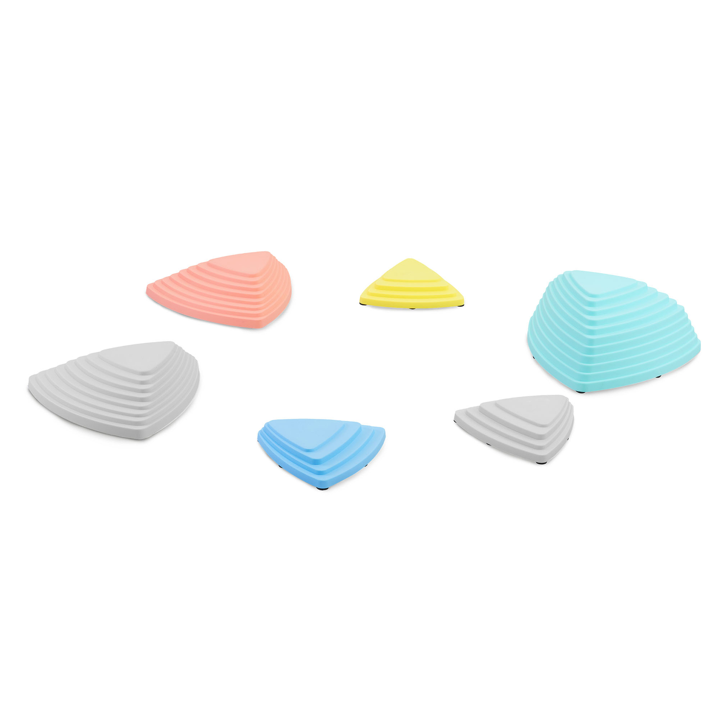 Πολύχρωμες πέτρες εξισορρόπησης - 6 τεμάχια