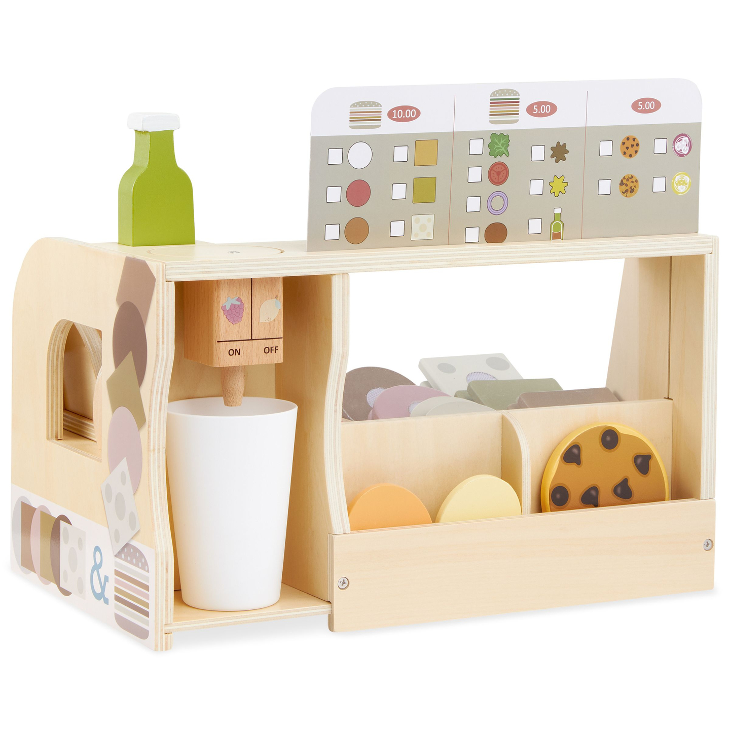 Ξύλινο μπαρ σάντουιτς - εστιατόριο