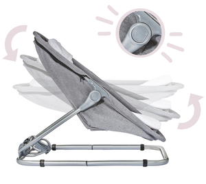 Ξαπλώστρα + Κάθισμα πλευστότητας + Κούνια 3 σε 1 - Moby-System MILA