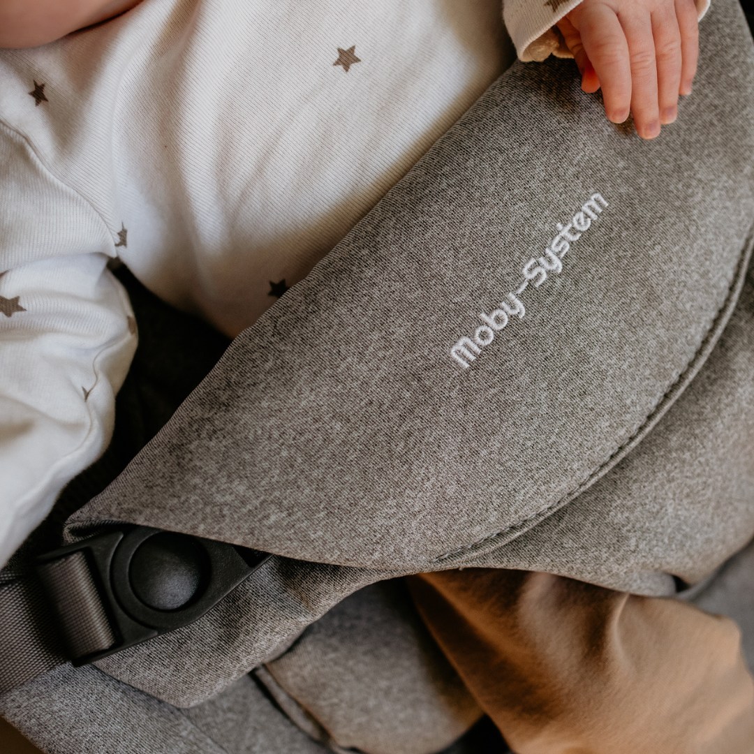 Καρέκλα κουνιστή 2 σε 1 Moby-System LILY - γκρι