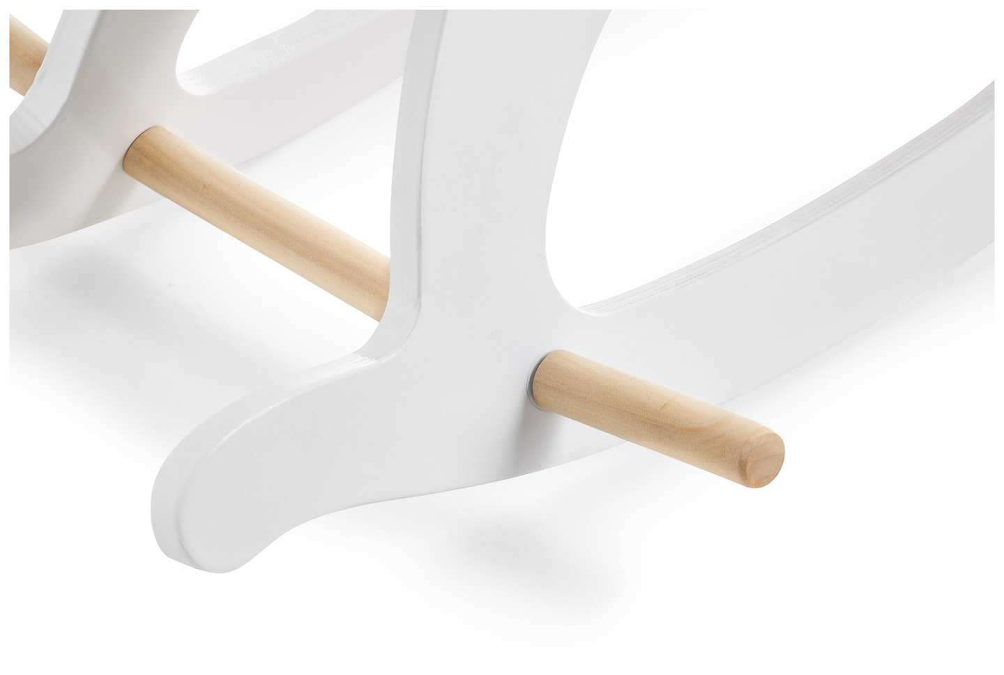 Ξύλινο κουνιστό άλογο - λευκό - από 12 μηνών.