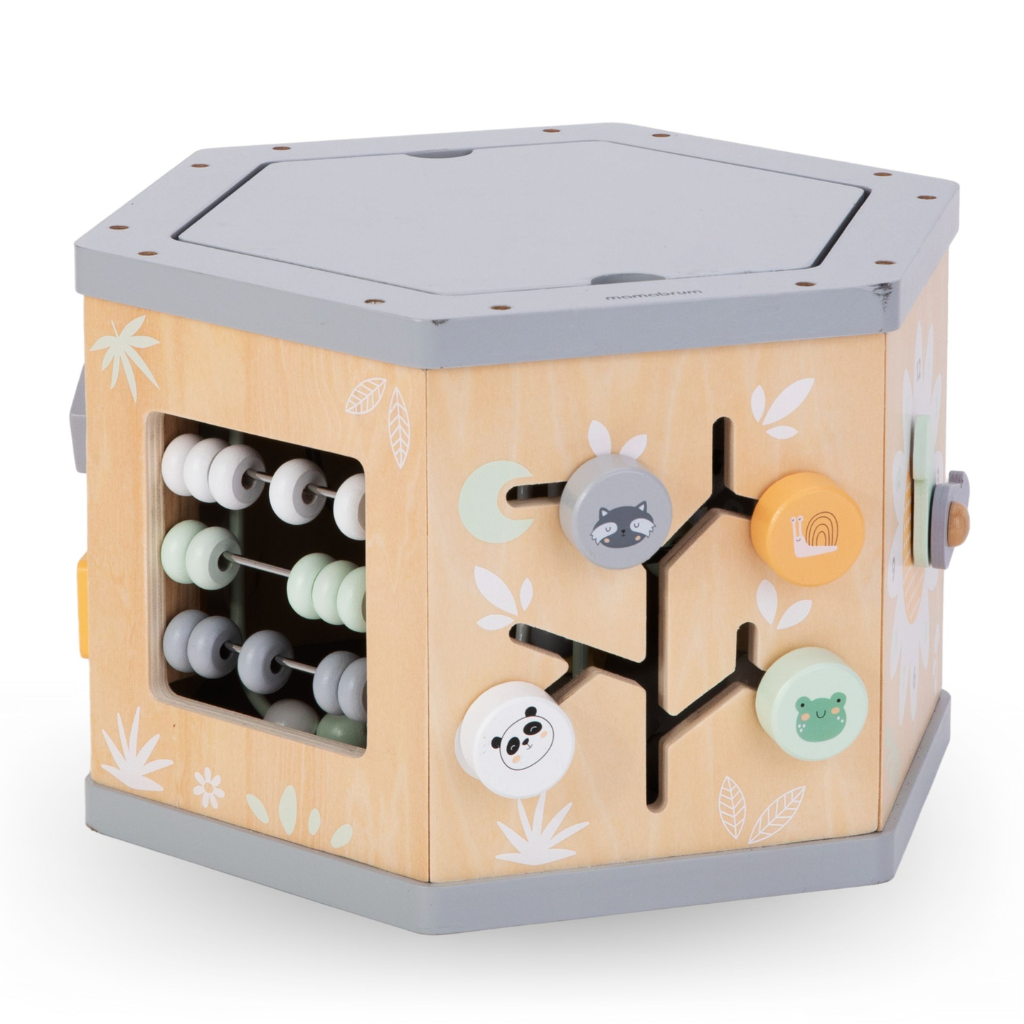 Διαδραστικός ξύλινος εκπαιδευτικός κύβος 7 σε 1 - motor loop