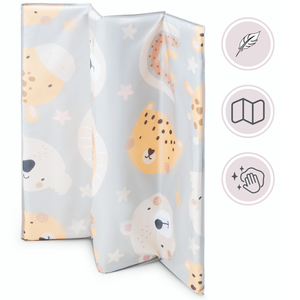 Πτυσσόμενο παρκοκρέβατο, βρεφική κούνια ταξιδιού με στρώμα και τσάντα μεταφοράς - Teddy Bear