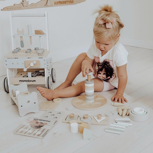 Εκπαιδευτικό κουτί Montessori για μικρά παιδιά - 6 παιχνίδια