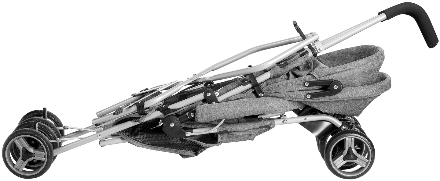 Ελαφρύ καροτσάκι, Moby-System Barton χρώμα: γκρι