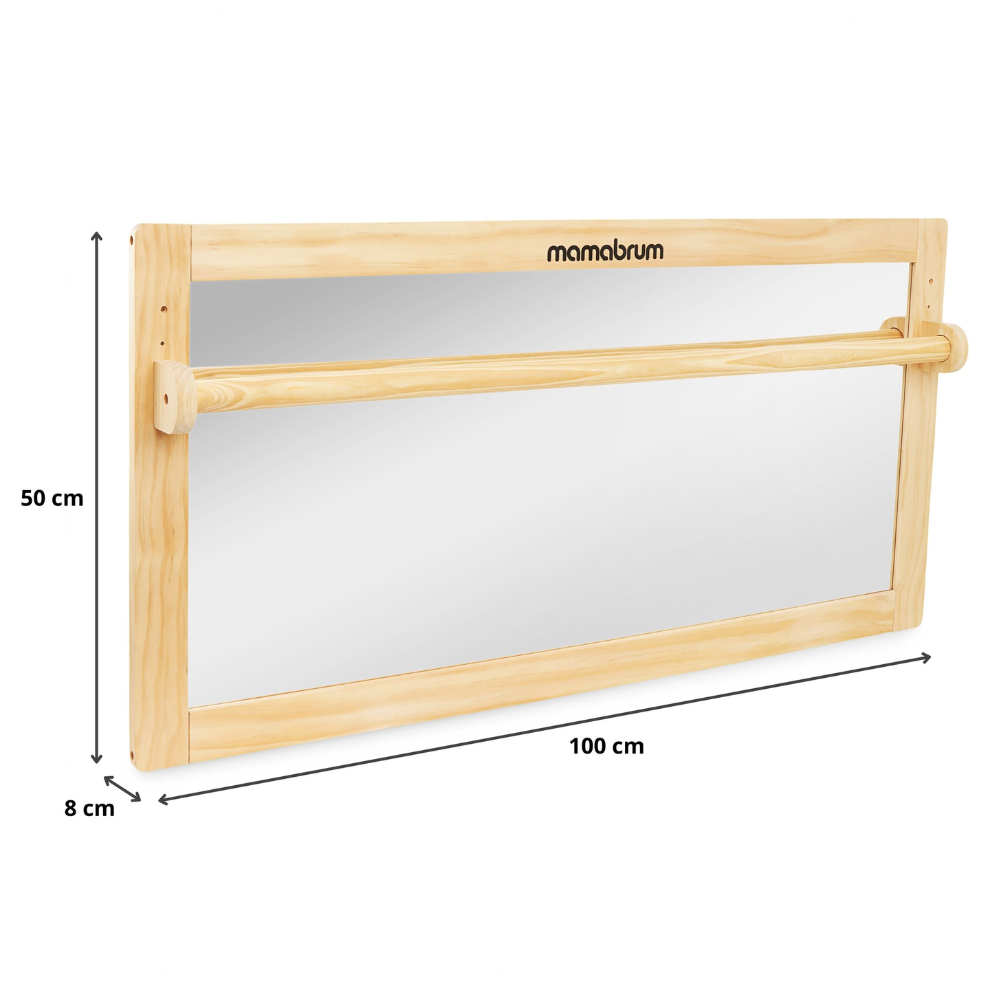 Βρεφικός καθρέφτης με ρυθμιζόμενη λαβή - Montessori