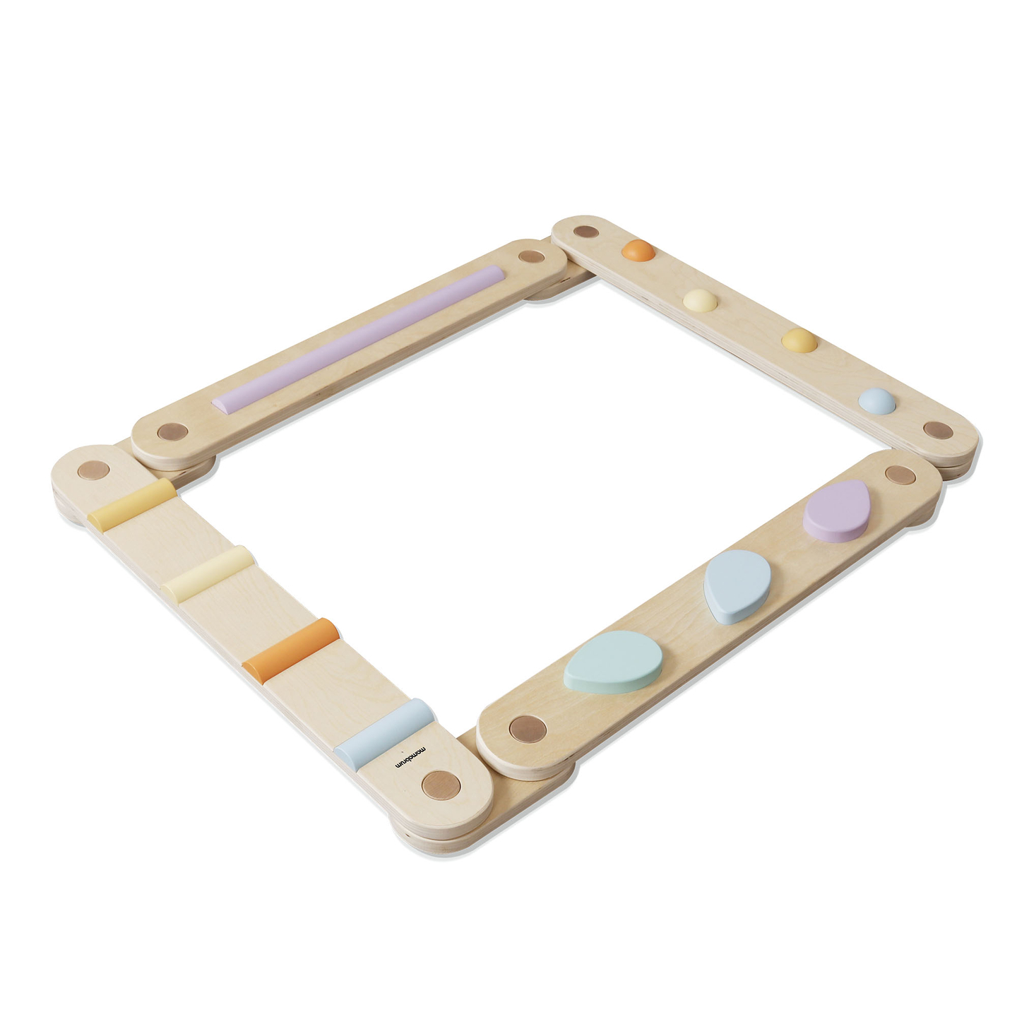 Μεγάλο ξύλινο αισθητηριακό μονοπάτι - πίστα ισορροπίας - 9 στοιχεία