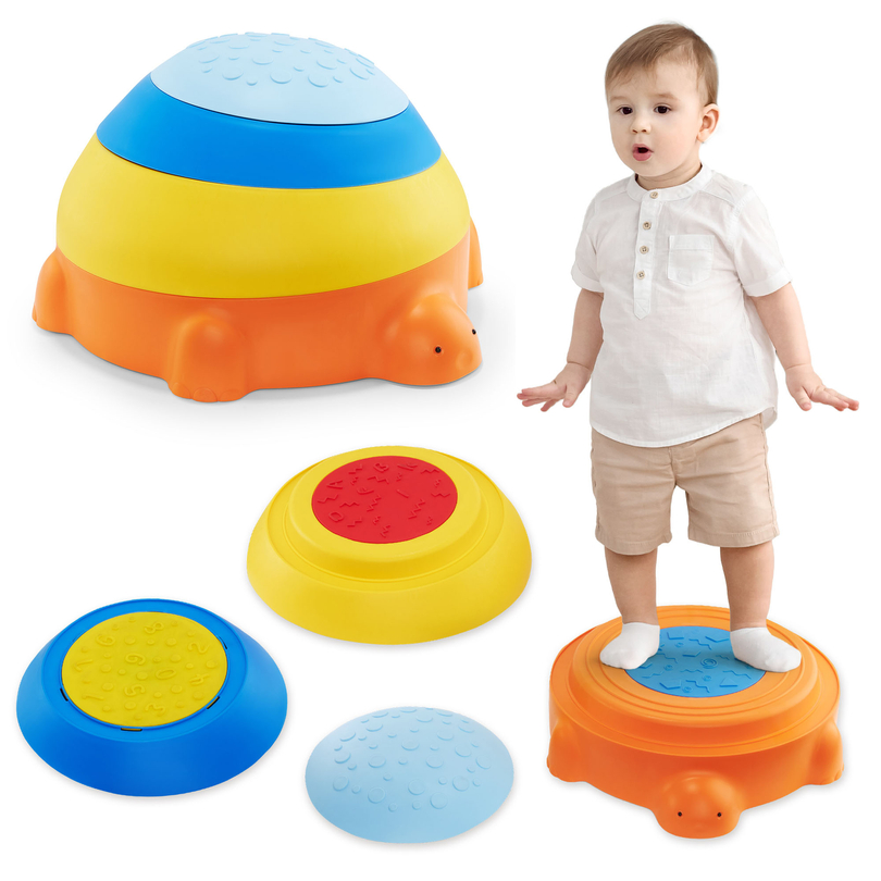 Αισθητηριακό μονοπάτι για παιδιά - Πολύχρωμη χελώνα