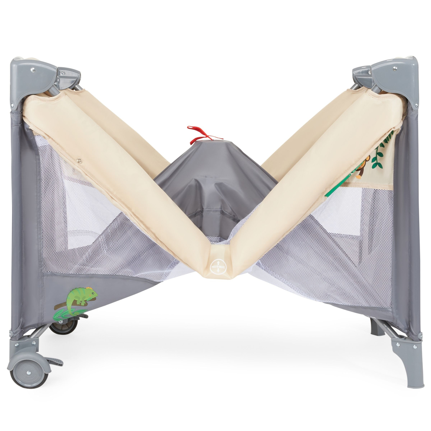 Κούνια ταξιδιού 0 - 36 m με αλλαξιέρα + παρκοκρέβατο Moby-System HUXLEY