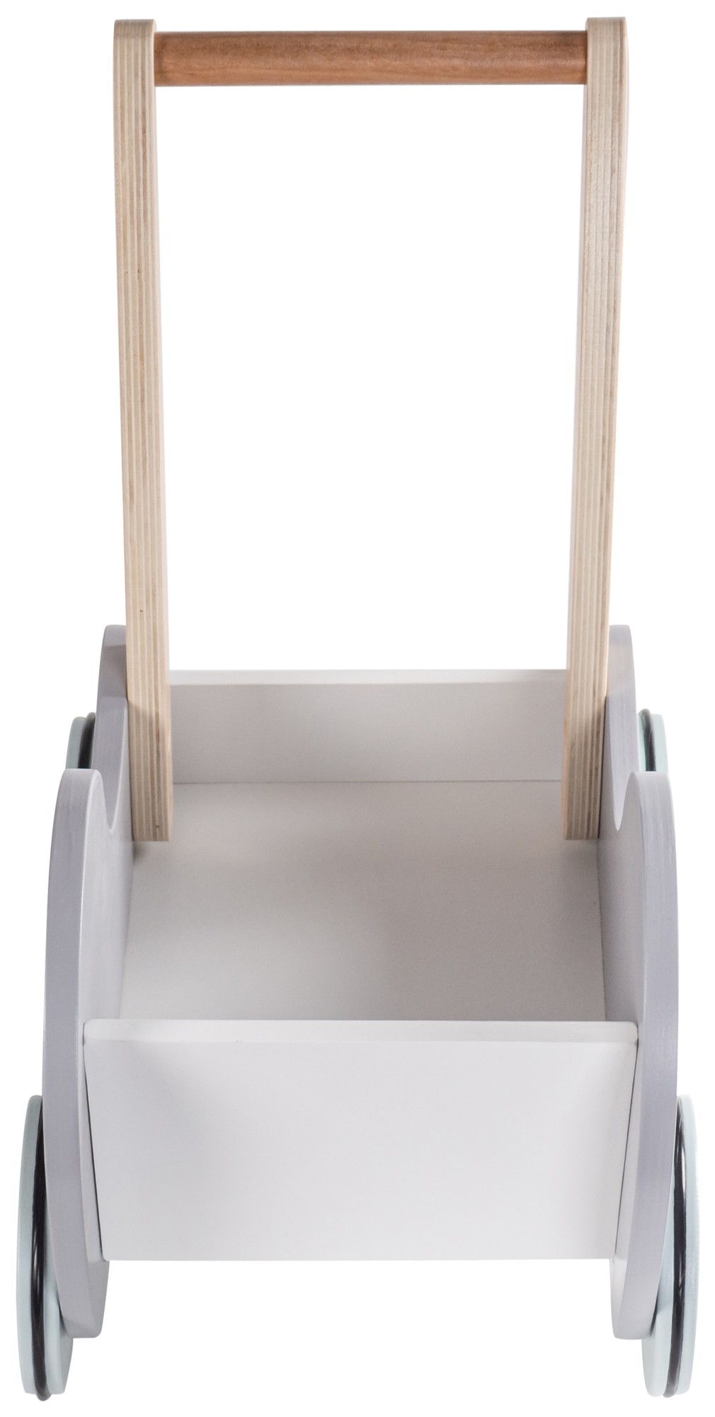 ξύλινο καροτσάκι-περπατητήρι