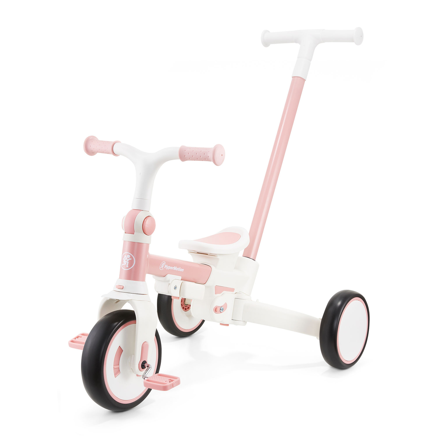 Πολυλειτουργικό τρίκυκλο 8 σε 1 TOBI FOREST - ροζ