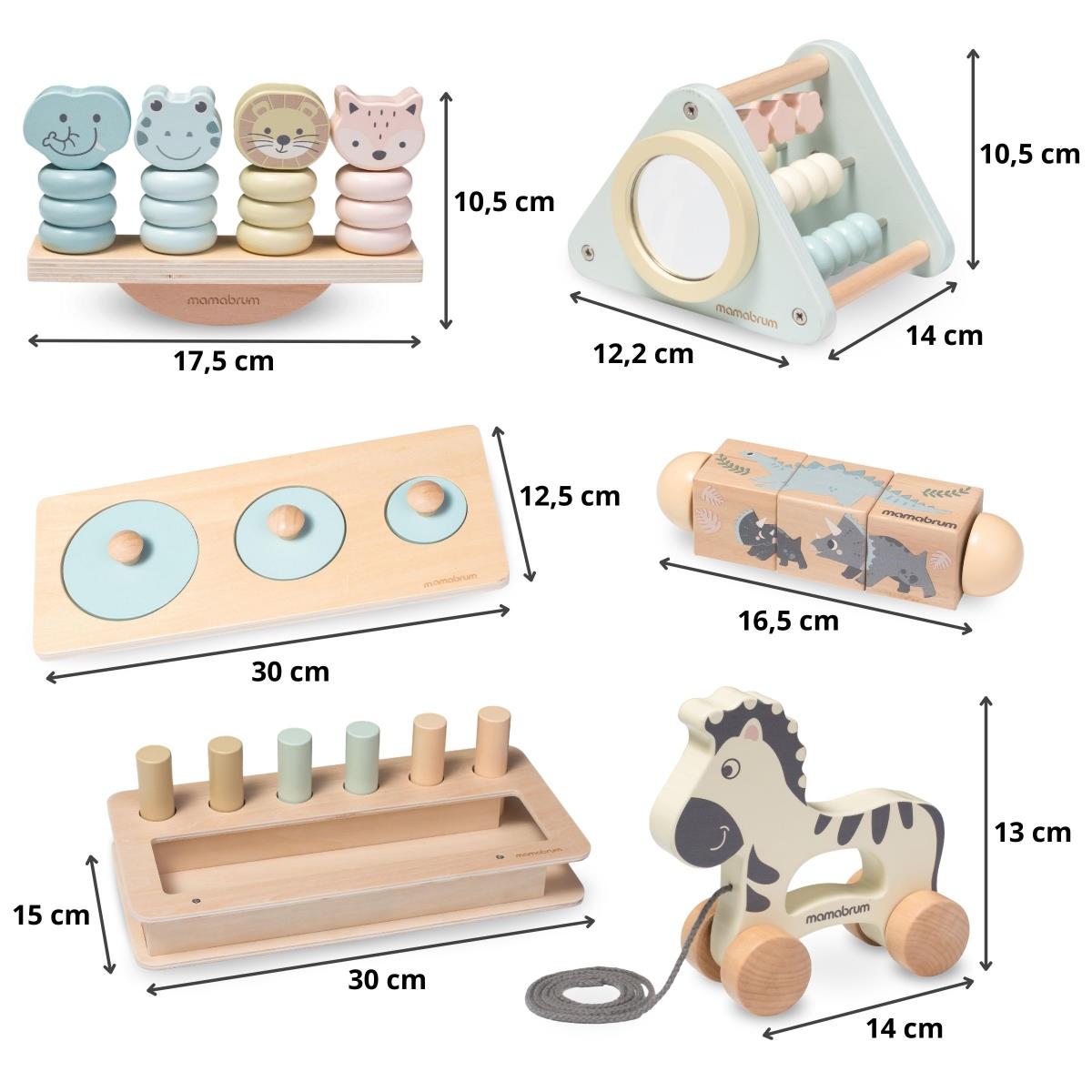Σετ παιχνιδιών Montessori για μωρό 19-24 μηνών